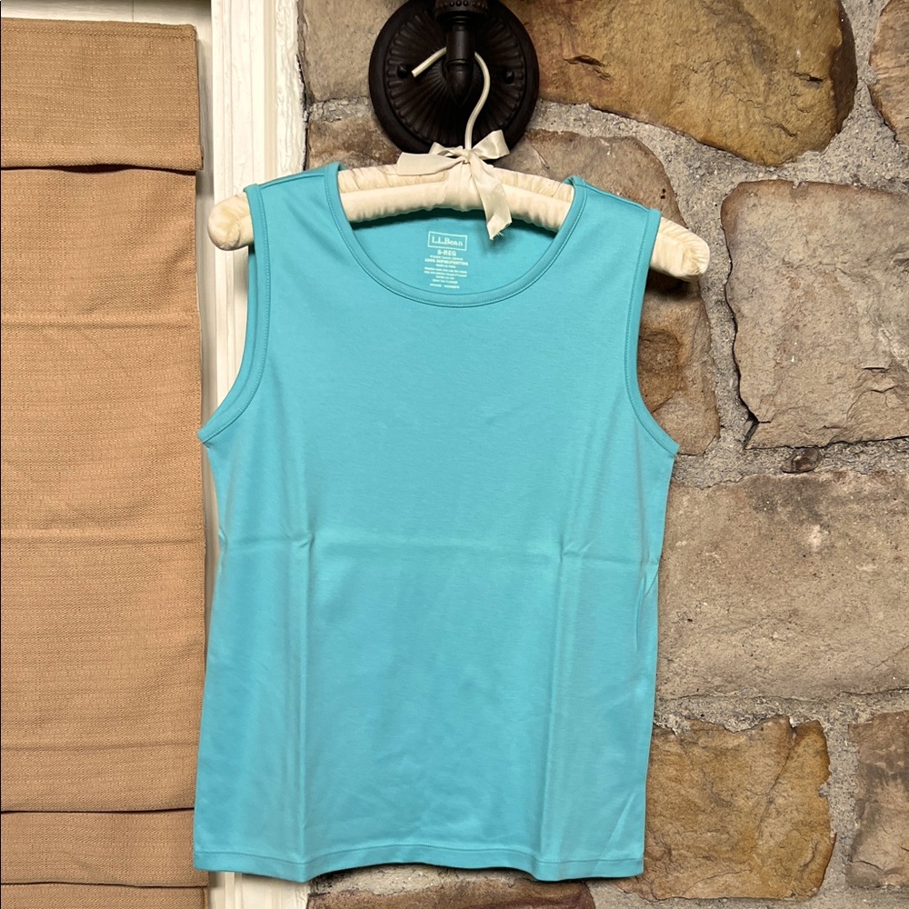 Aqua L.L. Bean Tank Top